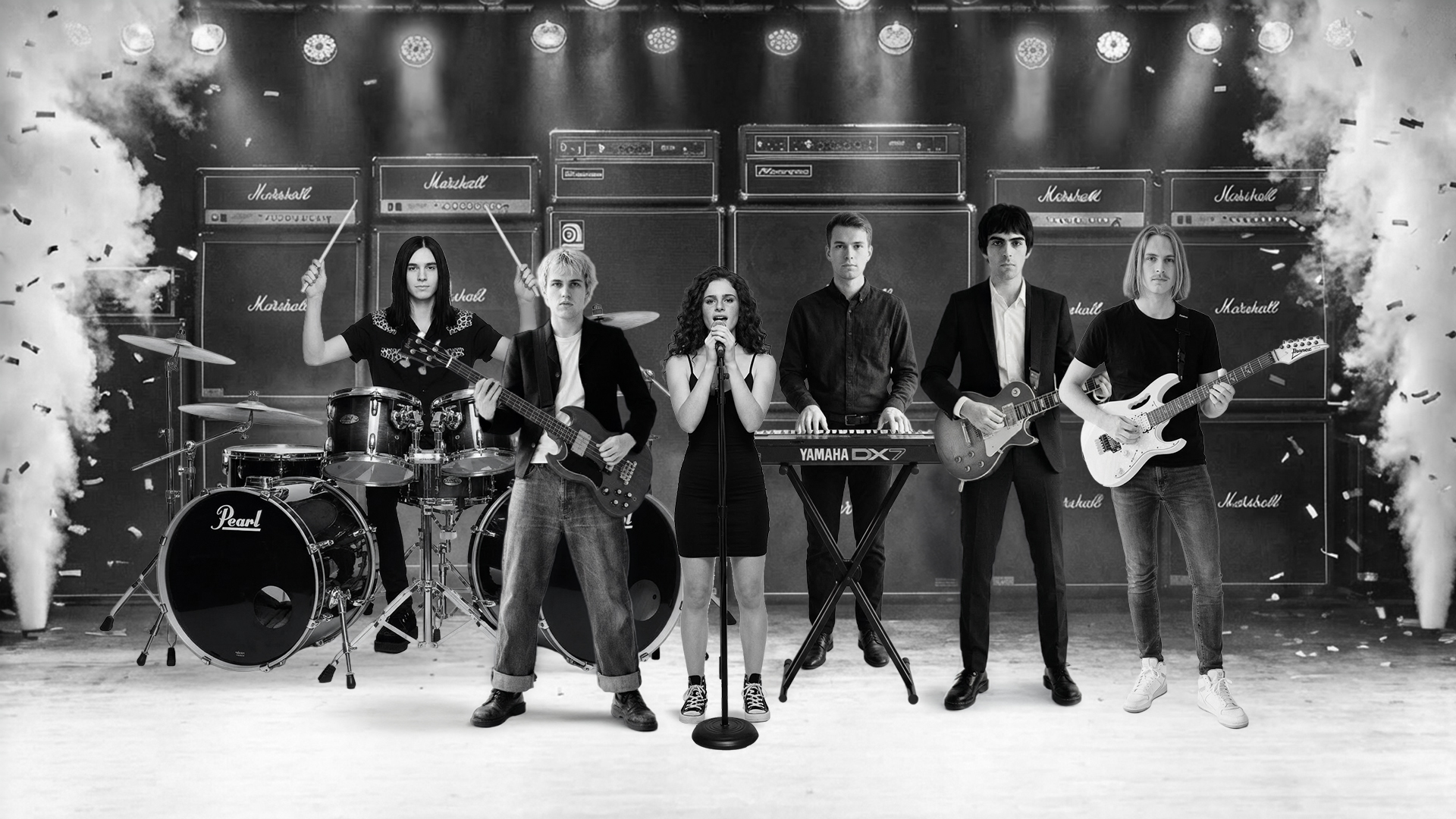 Gruppenbild der Band Active Noise